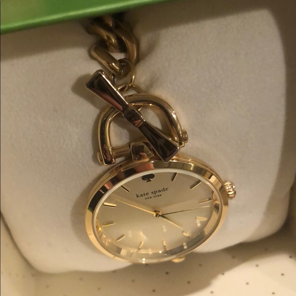 Kare Spade bracelet style gold bow Holland watch - Picture 6 of 7